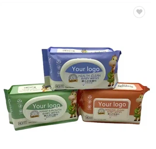 Otroški vlažilni robčki za obraz